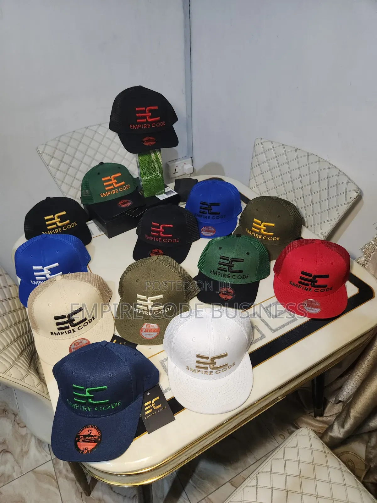 EMPIRE CODE Premium Snapback Caps