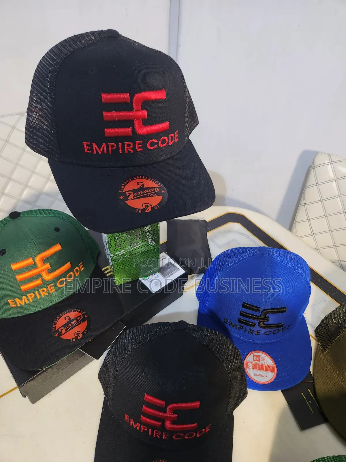 EMPIRE CODE Premium Snapback Caps