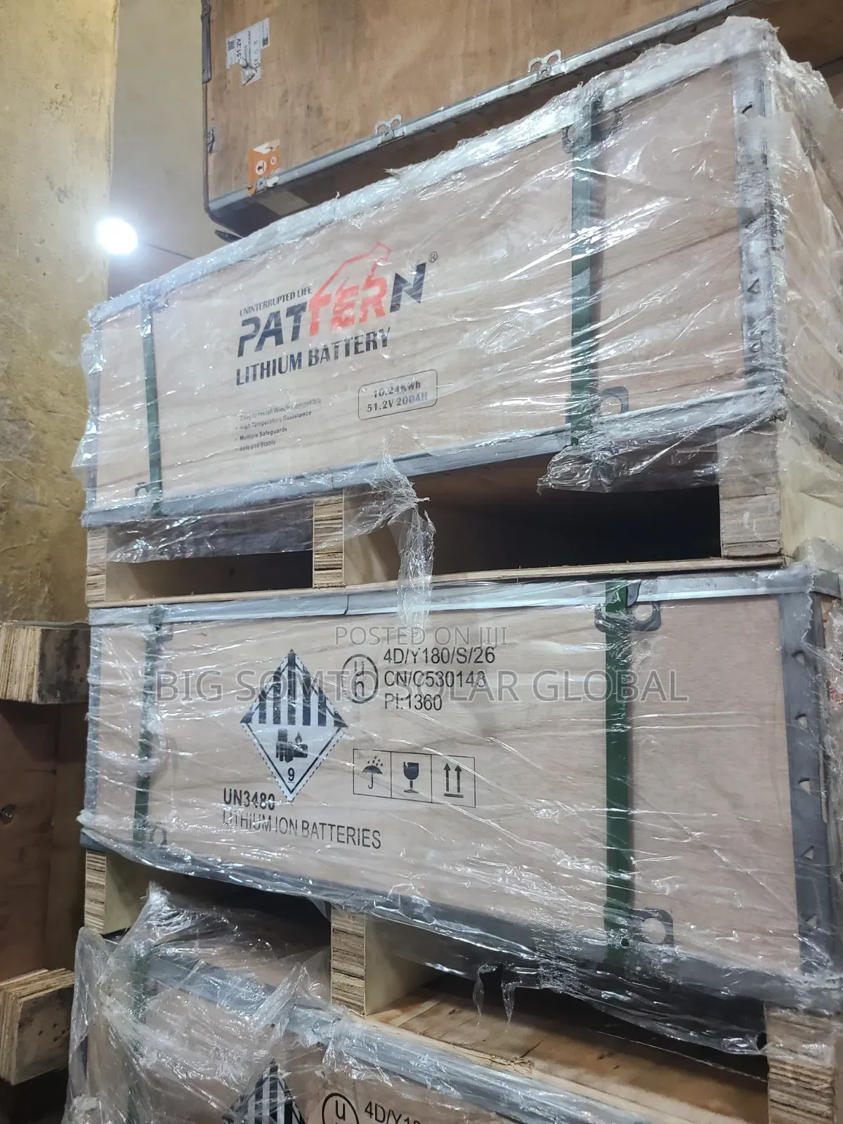 10kwh/48v Pattern Lithium Battery