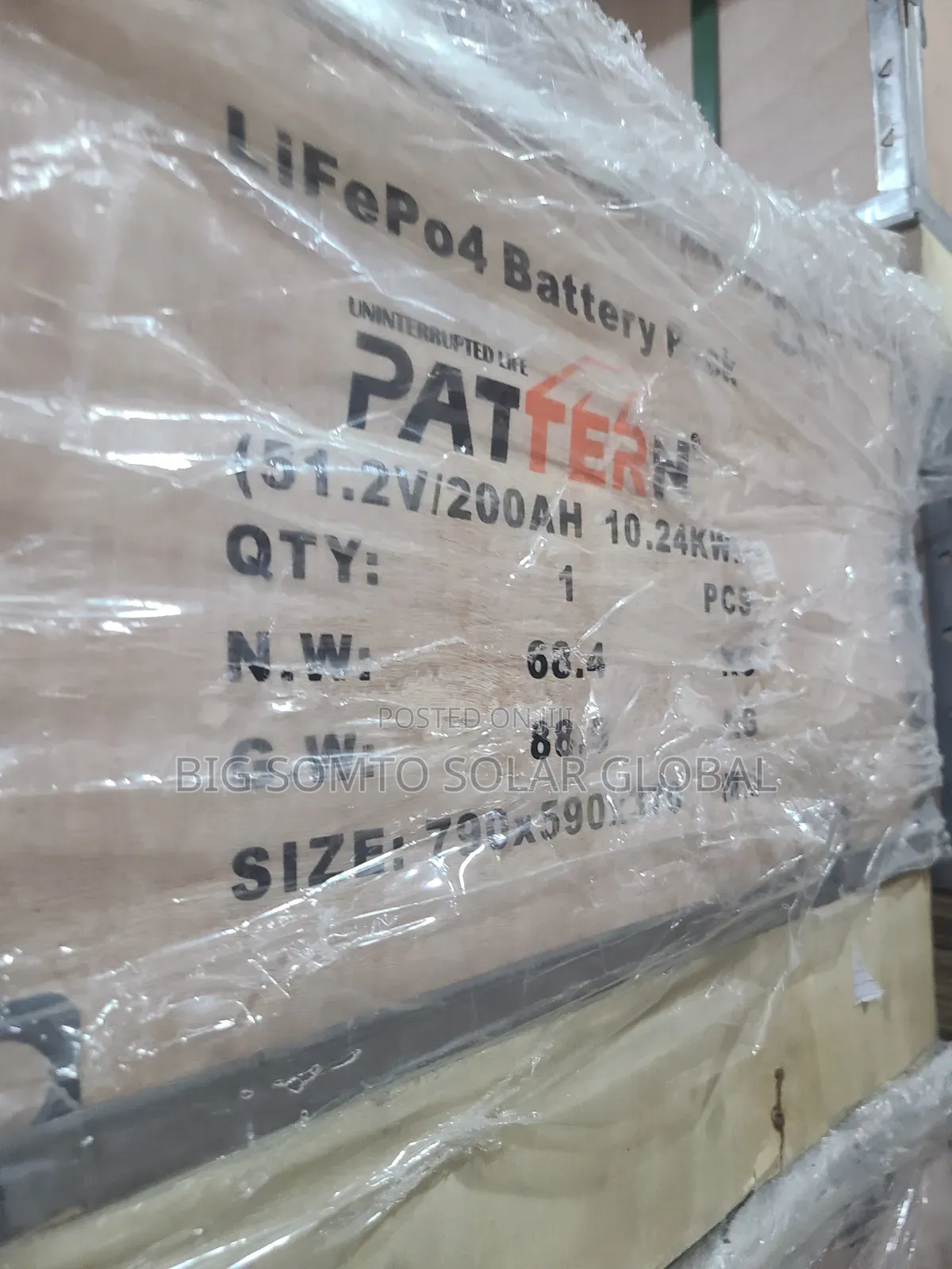 10kwh/48v Pattern Lithium Battery