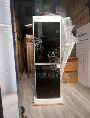 Cway Dispenser Water With Fridge Under