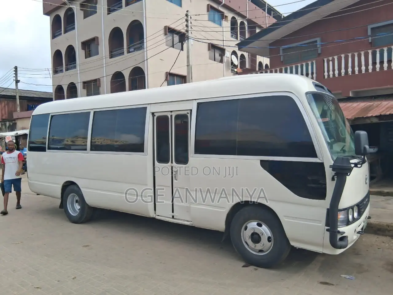 Toyota Coaster 2017 White
