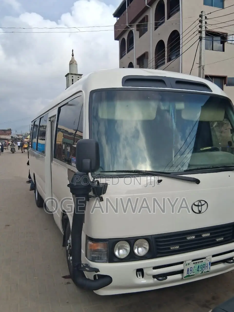 Toyota Coaster 2017 White