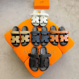 Hermes Chypre Leather Sandals