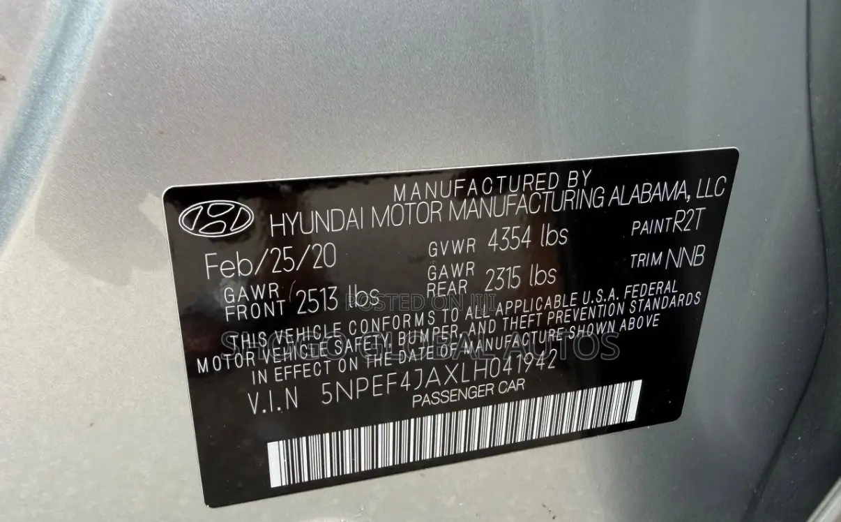 Hyundai Sonata SEL 2020 Silver