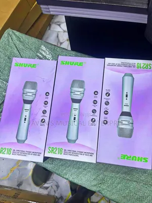 Shure SR216 Unidirectional Dynamic Handheld Microphone