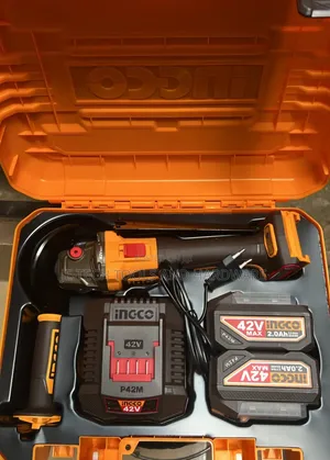 42V MAX Ingco 42V Cordless Angle Grinder