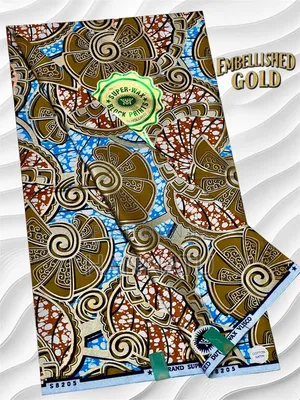 Premium Embellished Gold