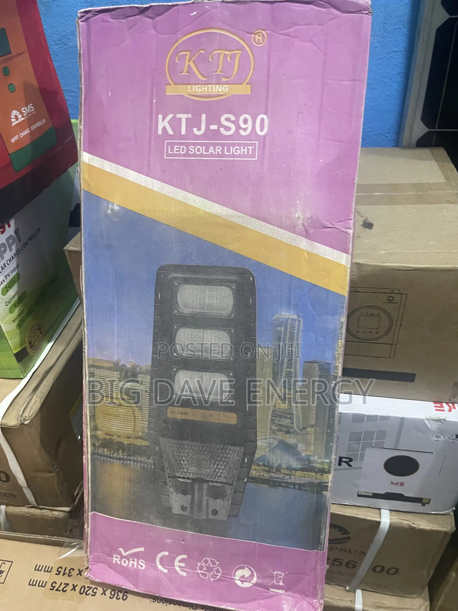 150w KTJ Solar Street Light All in One