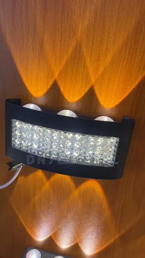 Modern Crystal LED Outdoor Wall Light