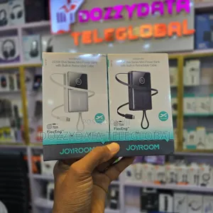 Joyroom 10000mAh 22.5W Mini PowerBank Built-in Retractable TypeC Cable