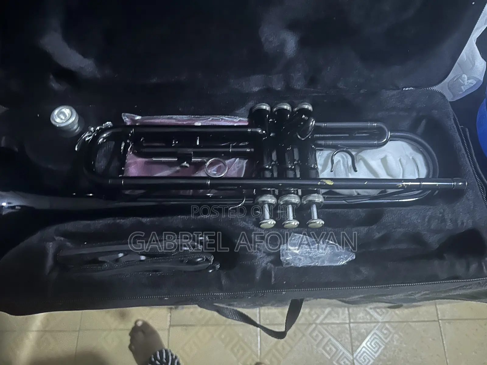 TRUMPET (Black Coated )