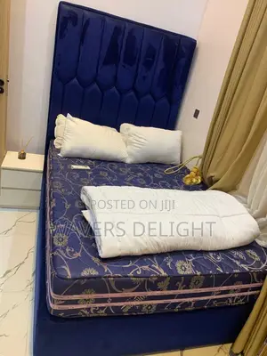 4 and Half by 6 Bed and Foam for Sale.