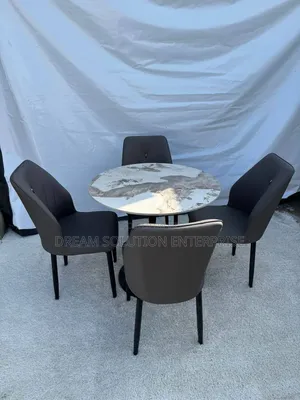 Mini Round Dining Table With Four Chairs