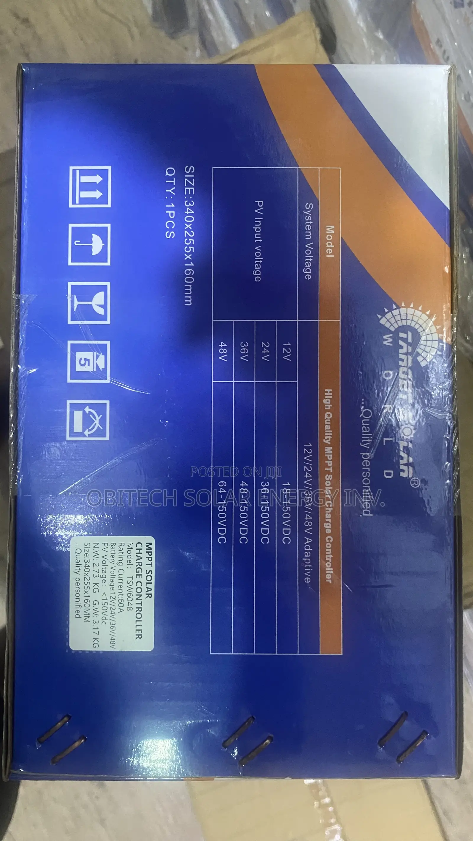 60a 48v MPPT Solar Charger Controller
