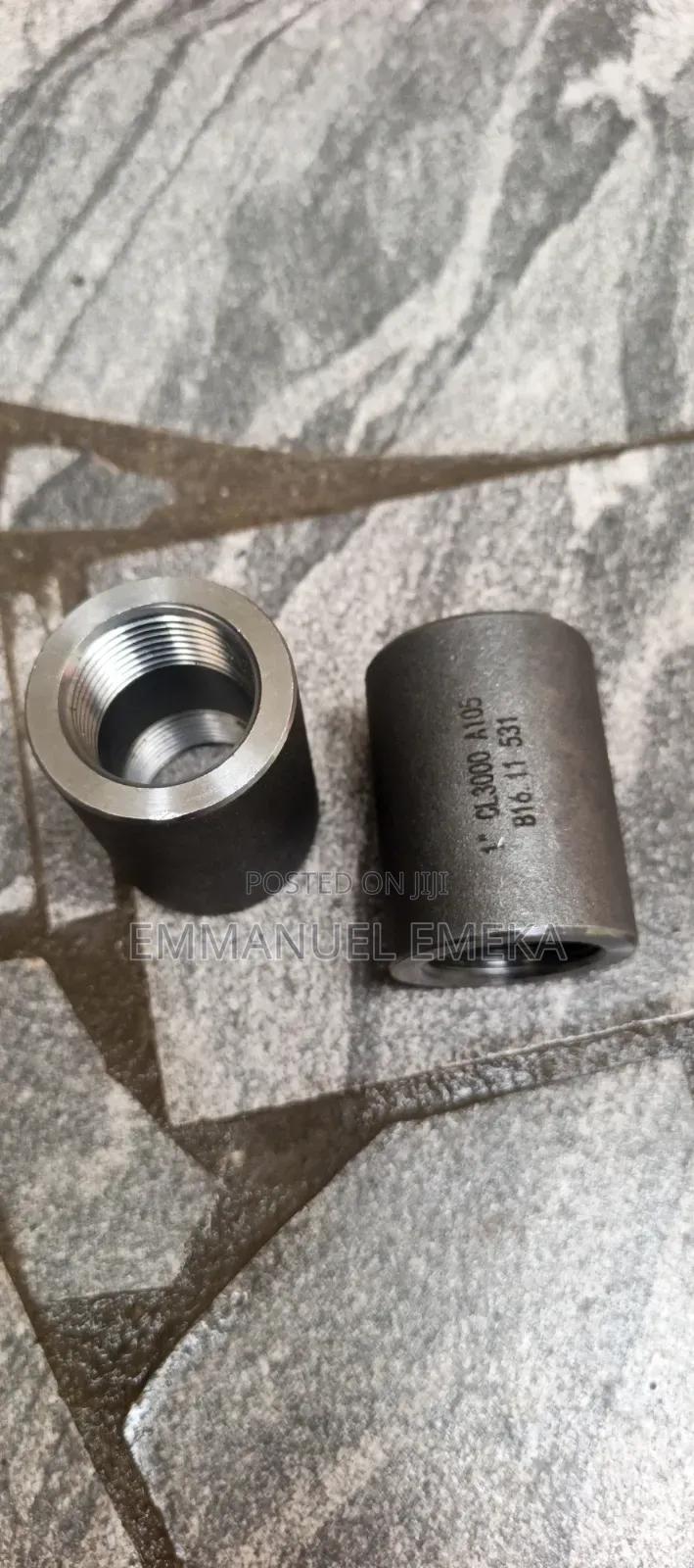 Coupling 1" NPT A105 Cl.3000