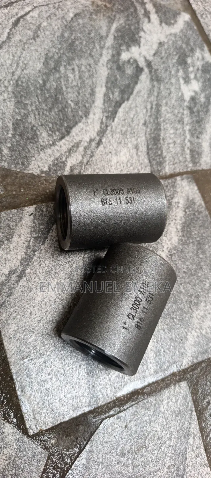 Coupling 1" NPT A105 Cl.3000