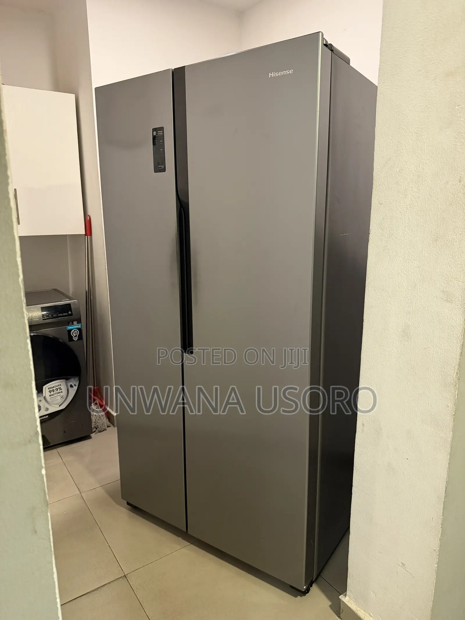 Hisense Double Door Refrigerator 519L
