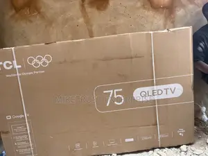 TCL 75 Inches QLED TV.
