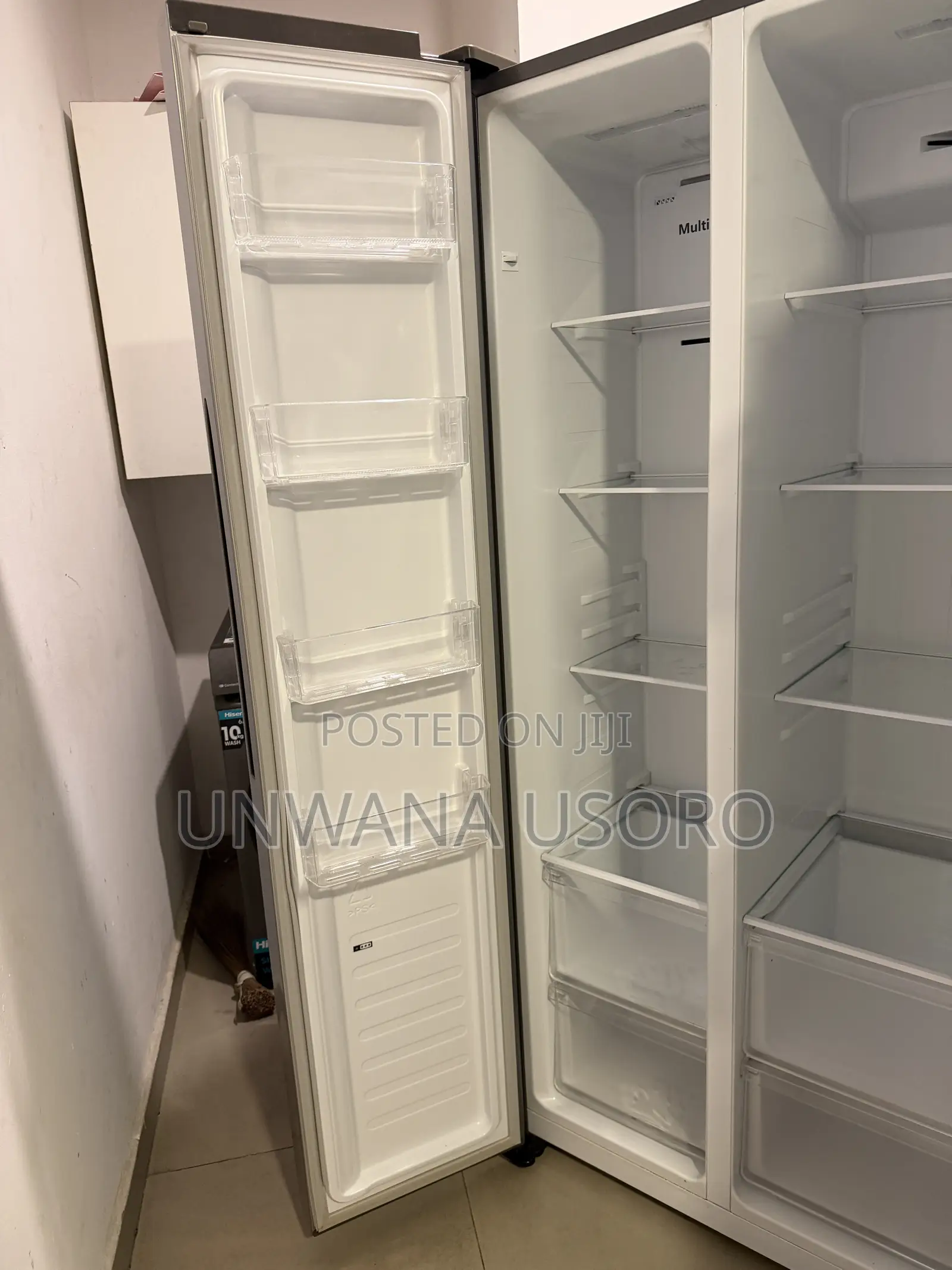 Hisense Double Door Refrigerator 519L