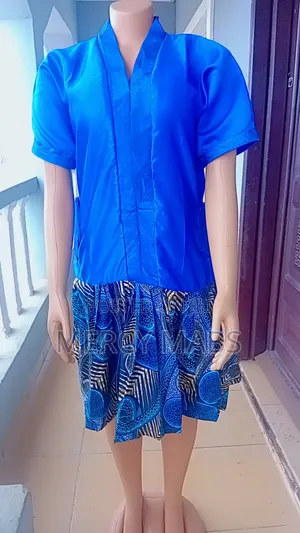 Pleated Short Bubu Gown