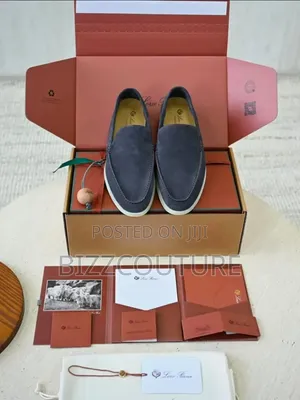 Original Loro Piana Men's Loafers 100% Authentic Guaranteed