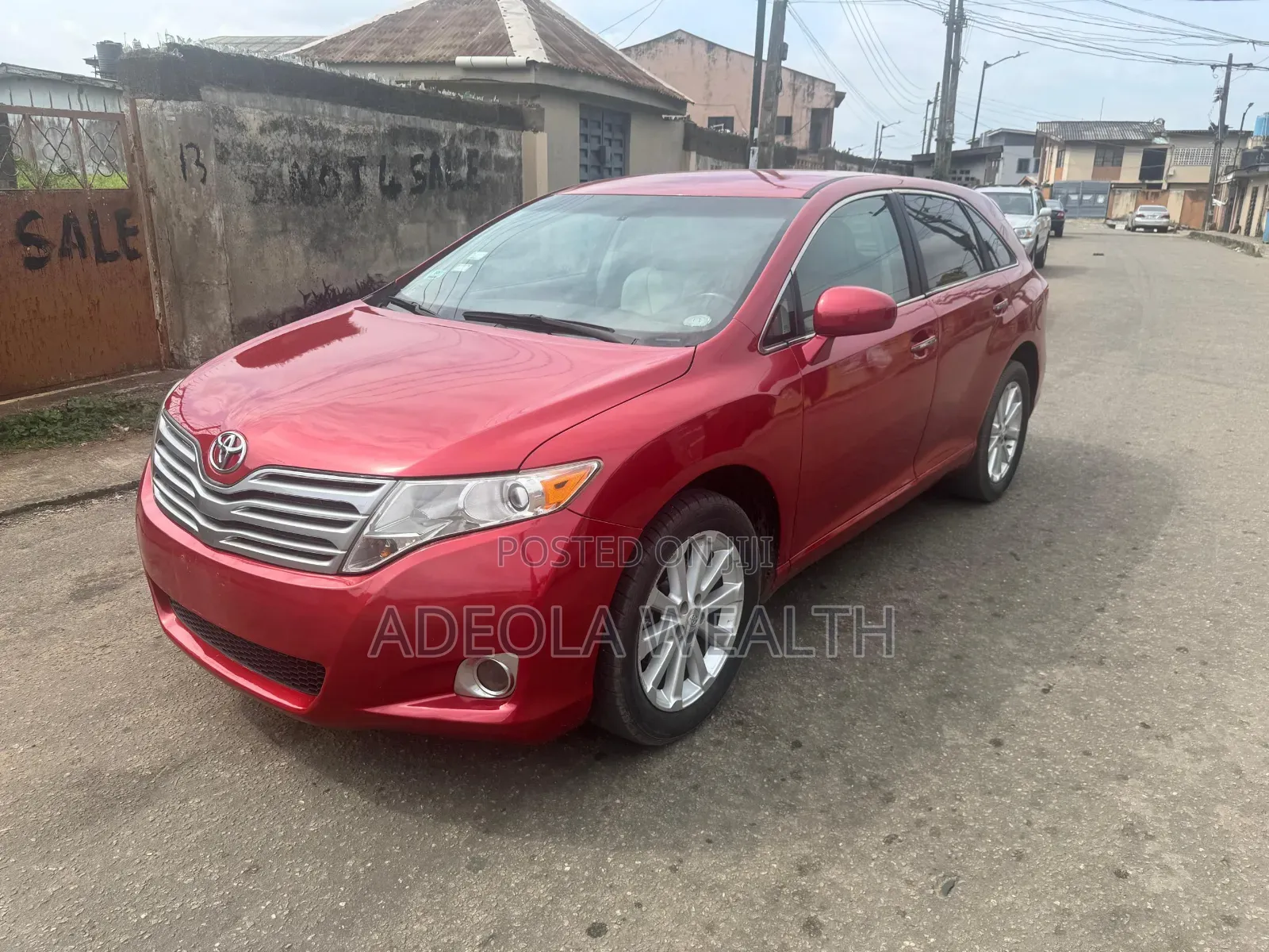 Toyota Venza 2012 Red