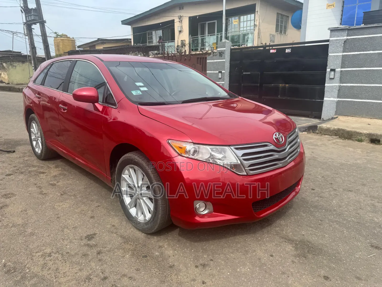 Toyota Venza 2012 Red