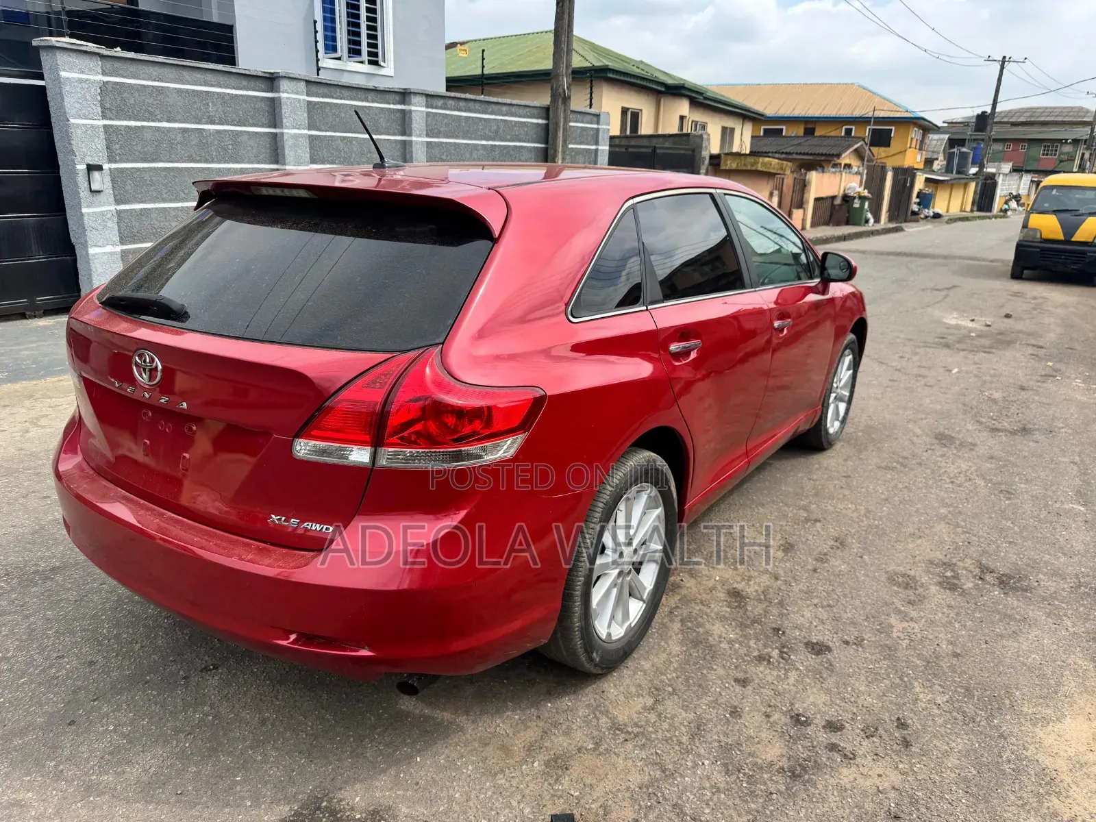 Toyota Venza 2012 Red