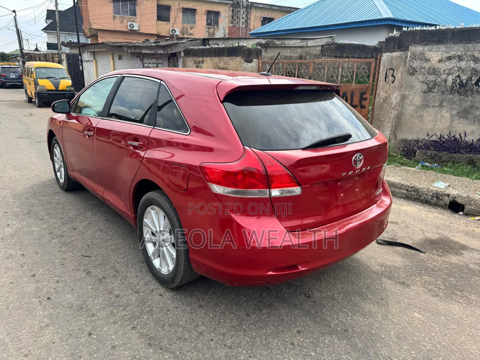 Toyota Venza 2012 Red
