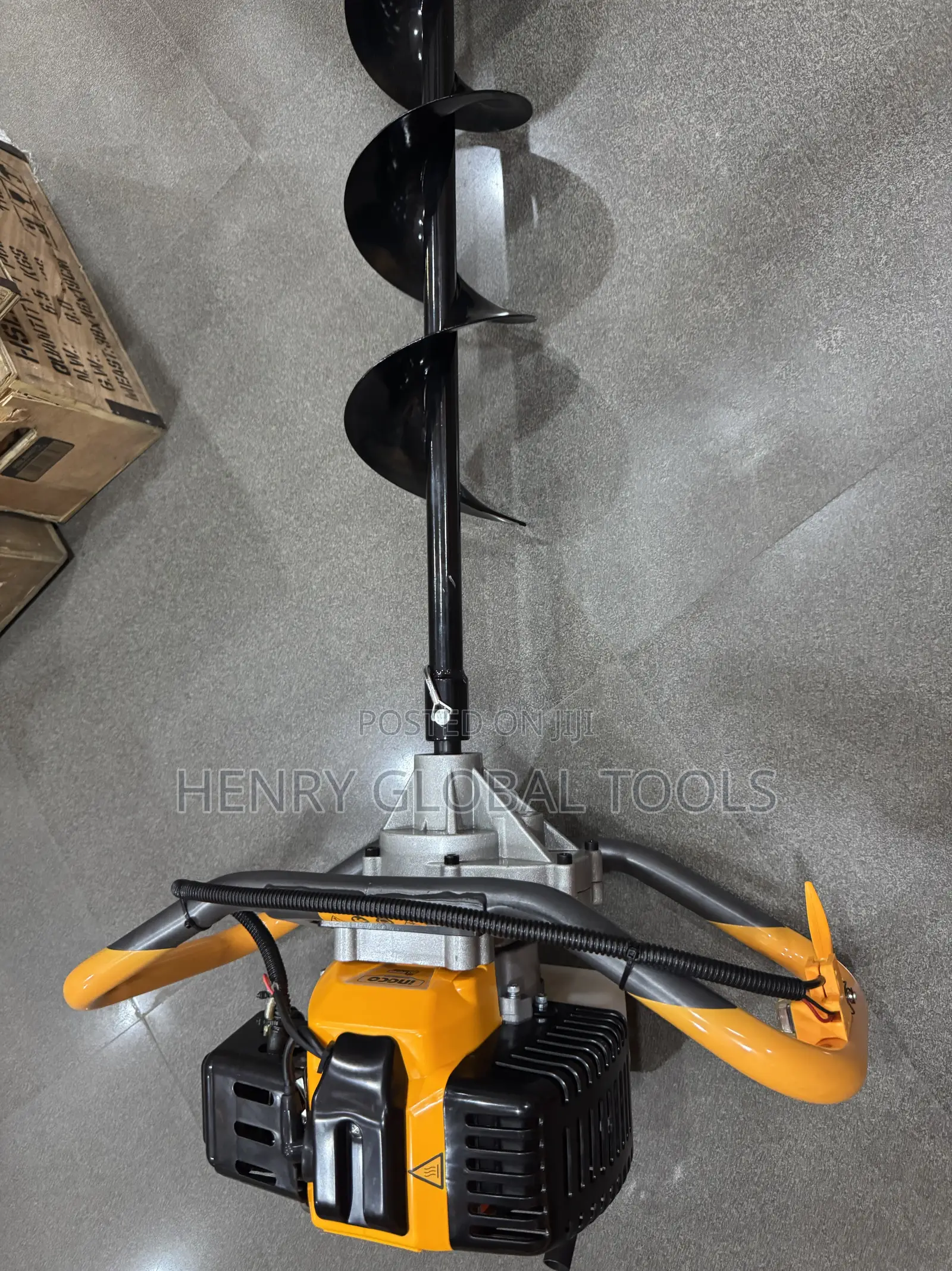 INGCO Earth Auger – 1.4kW Petrol Post Hole Digger
