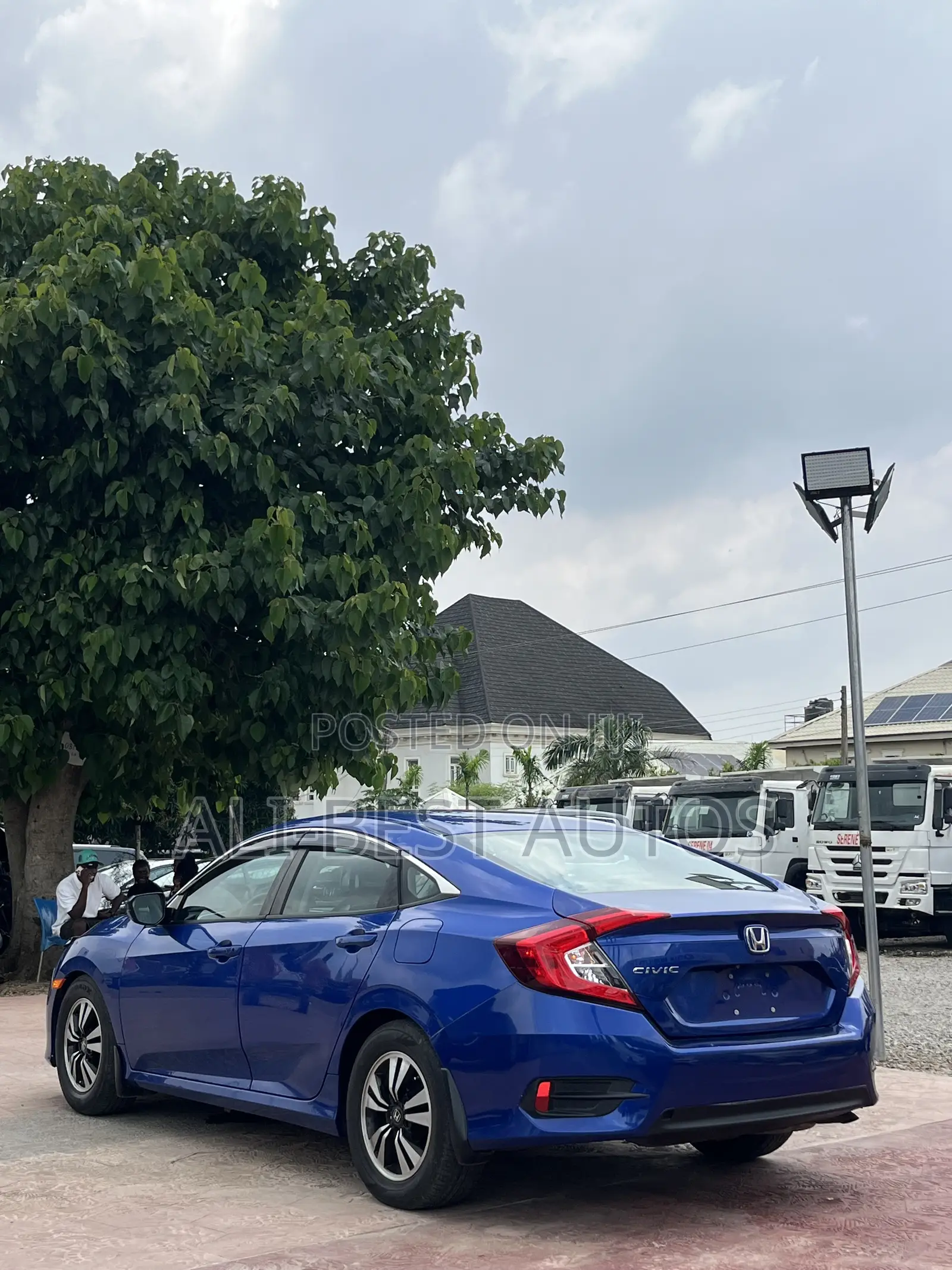 Honda Civic 2016 Blue