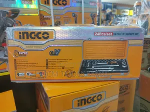INGCO HKTS0243 24PCS 1/2" Socket Set