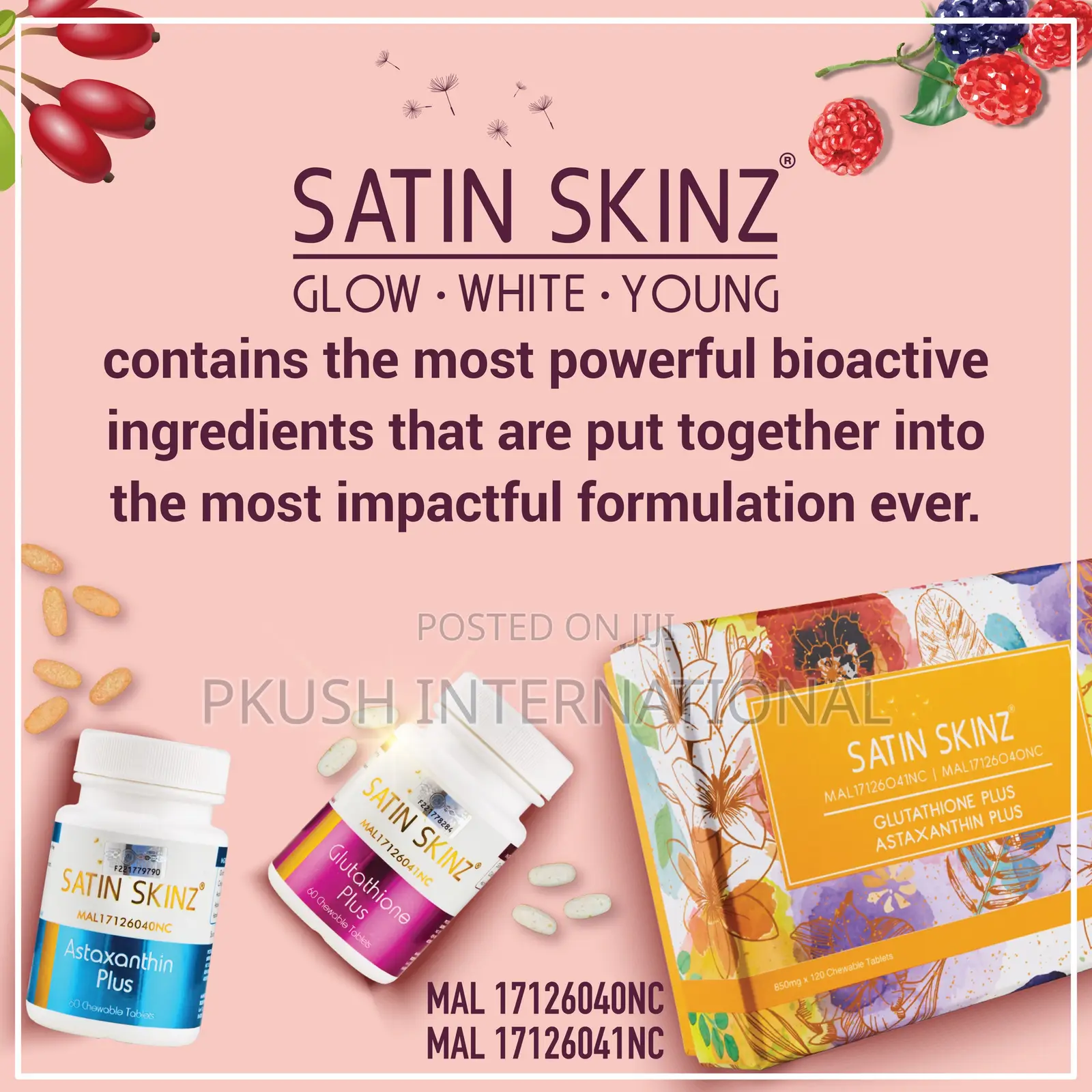 Gluta Tabs Satin Skinz