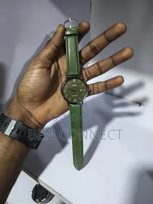Casio Leather Wristwatch