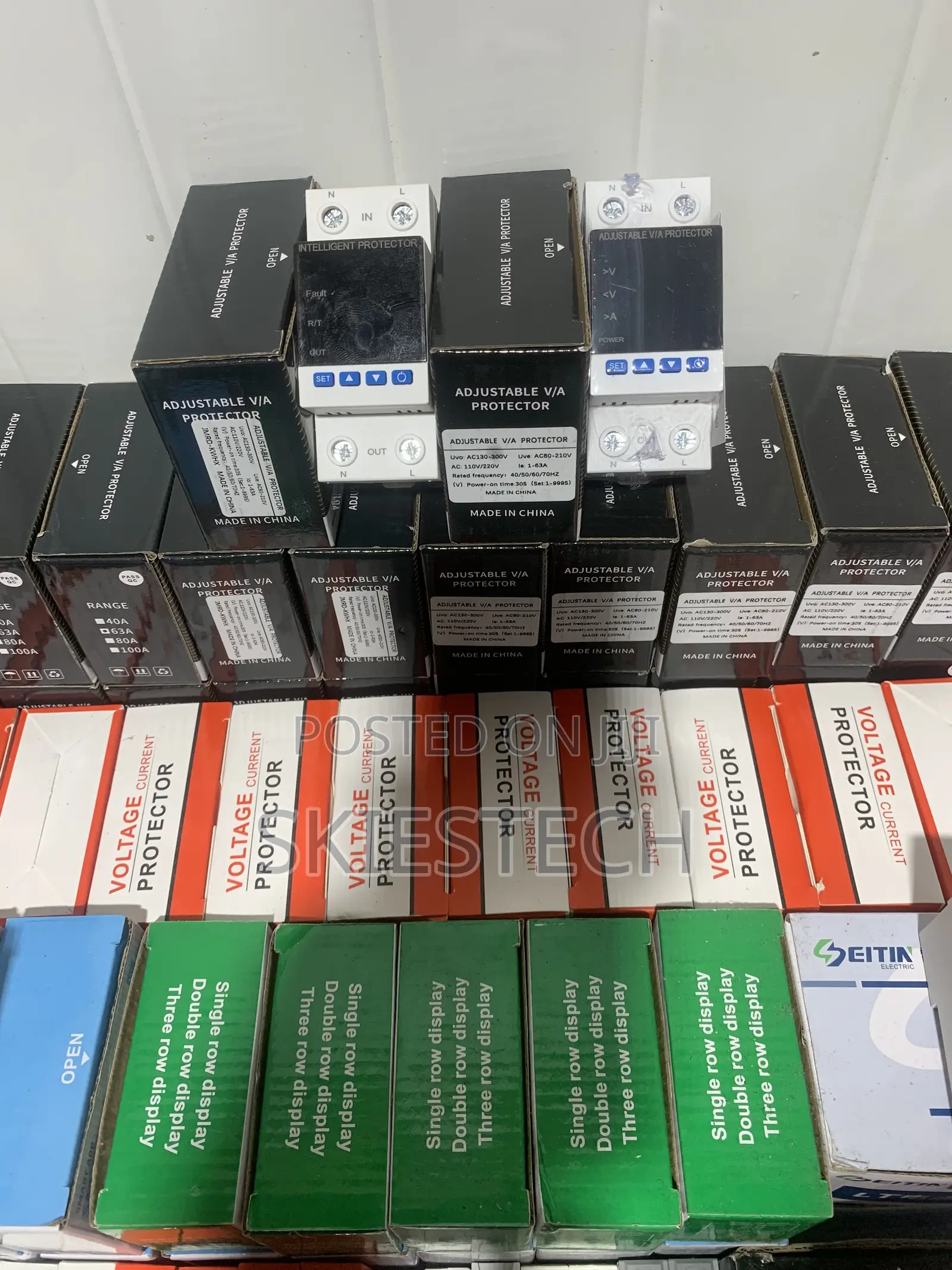 Automatic Voltage Protector Energy Metering & Dc AC Breakers