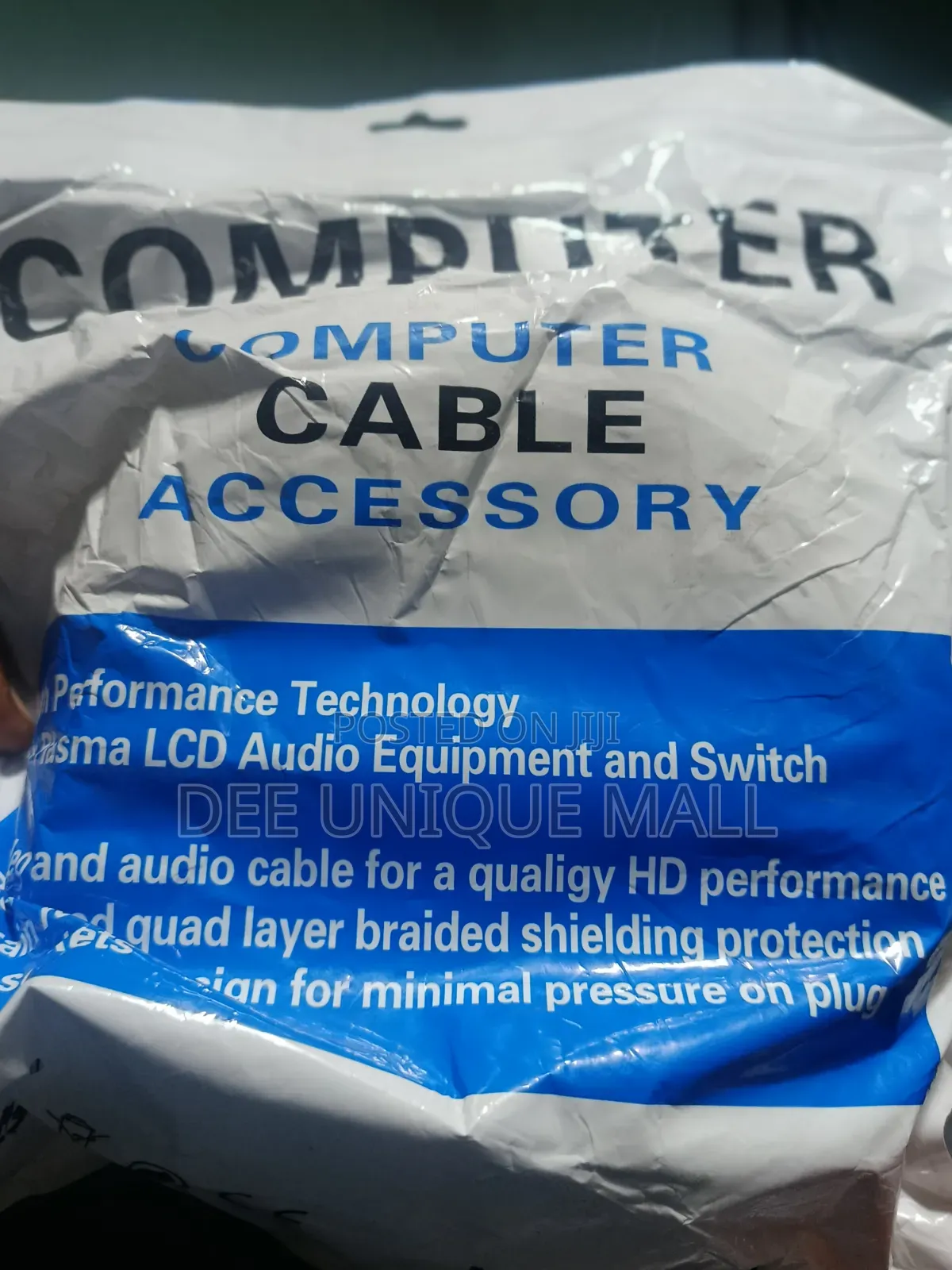 40-Meter White Cat6 UTP Ethernet LAN Network Cable Packaged
