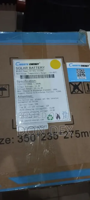 100Ah 12v Cworth Lithium Ion Battery