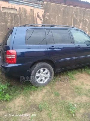 Toyota Highlander 2.7L 2WD 2013 Blue