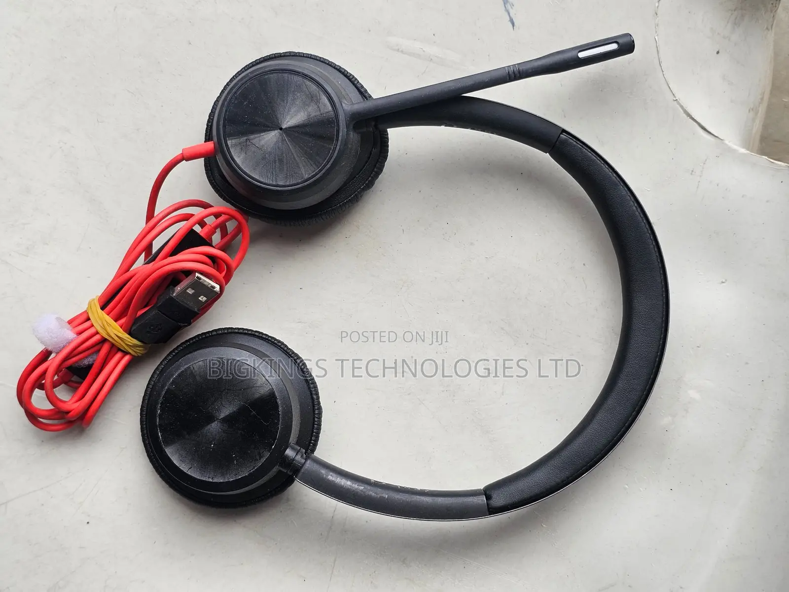 Plantronics Wired Headset Poly With Noise Canceling Mic