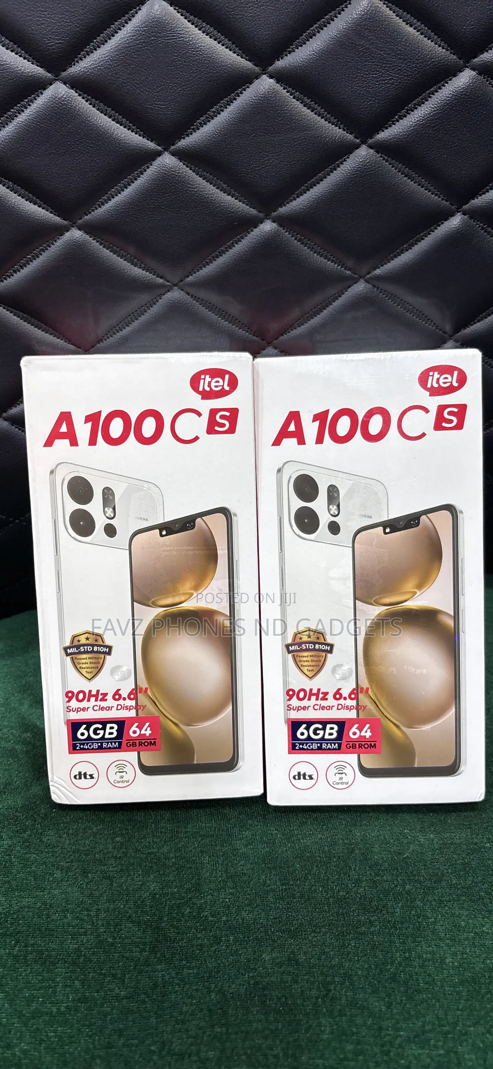 New Itel A100C 64 GB Black