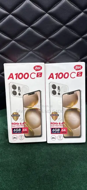 New Itel A100C 64 GB Black