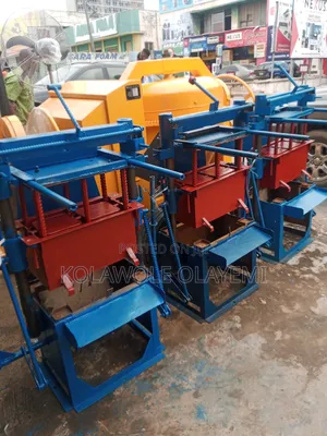 Block Moulding Machine With 3hp Vibrator Motor