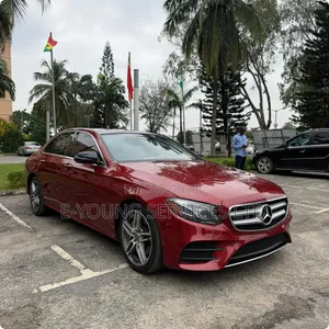 Mercedes-Benz E350 2020 Red