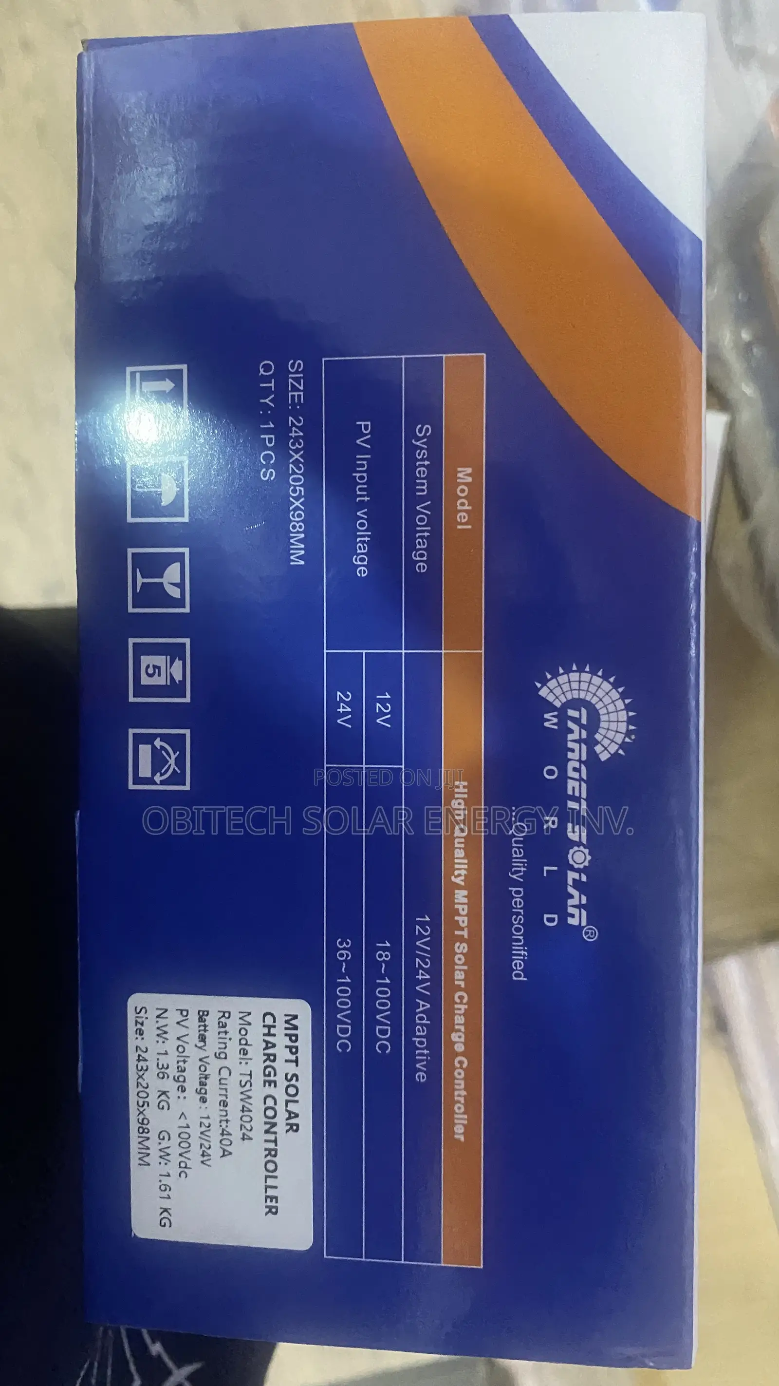40A 24v Solar Charge Controller