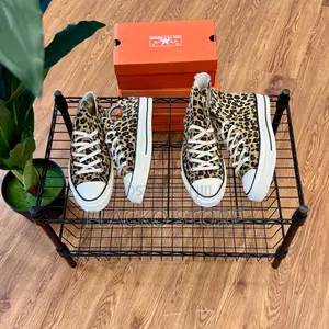 High Quality Converse Chuck Taylor 70 Plus Hi Leopard Print Sneakers