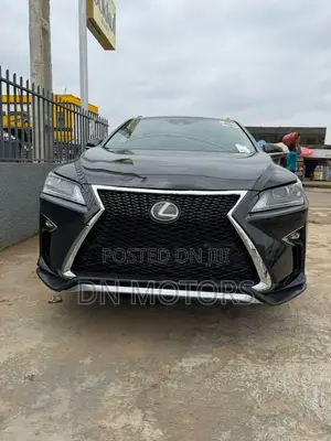 Lexus RX 350 F Sport AWD 2016 Black
