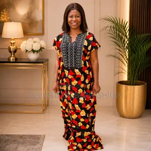 Ankara Bubu Gown