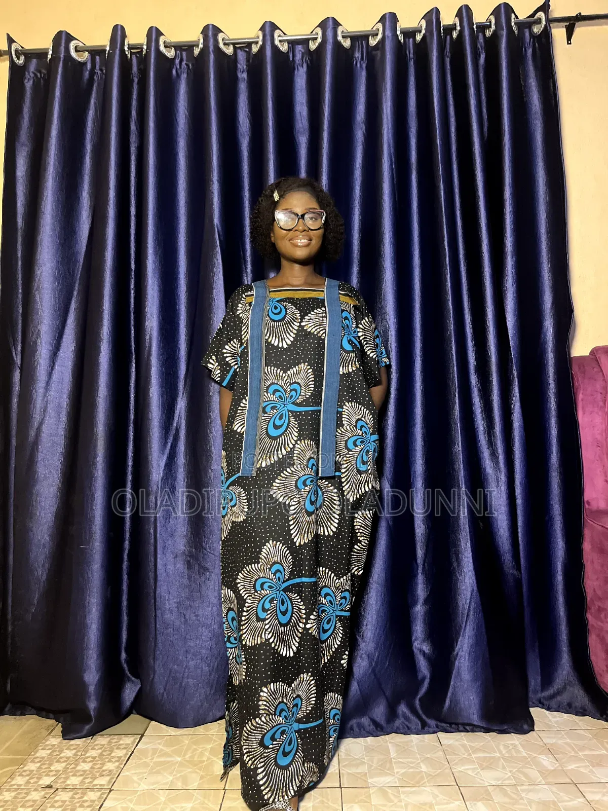 Ankara Bubu Gown