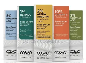 Cosmo Advanced Face Serum Collection (5 X 30ml)